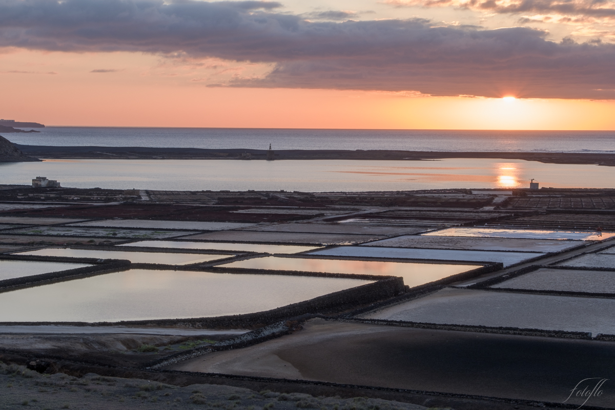 Lanzarote, les salins, sortie SDR