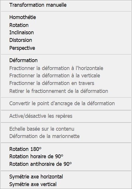 outil transformation