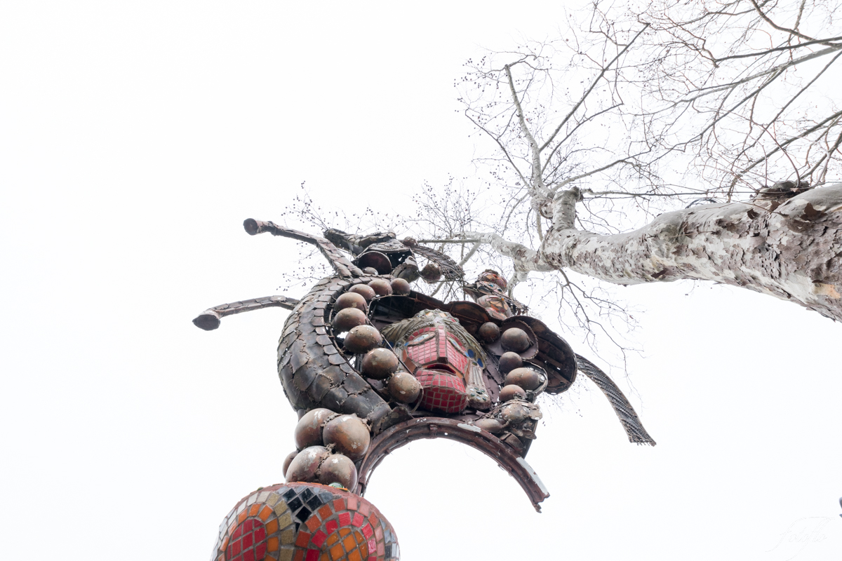 Sculpture- Cordes sur Ciel