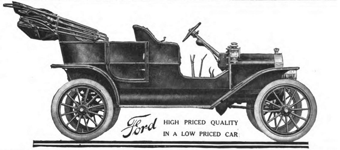 1908, la Ford T